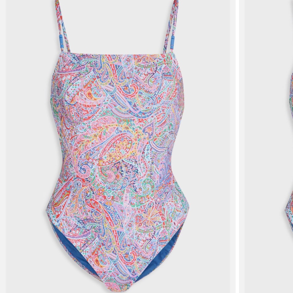 NWT Onia + Liberty fabrics one piece swimsuit